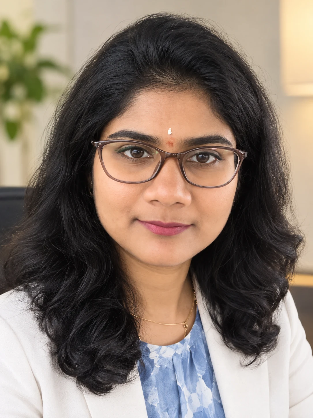 Professional portrait of Lakshmi Kala, founder and lead digital strategist at insightandimpactyou